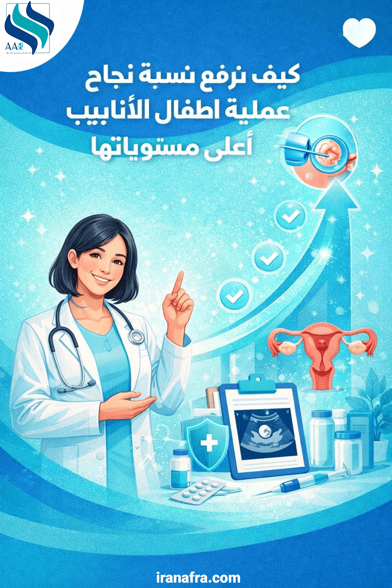 كيف نرفع نسبة نجاح عملية أطفال الأنابيب (IVF) إلى أعلى مستوياتها؟